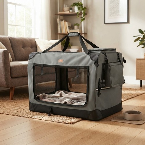Multi use foldable pet - pet, carrier