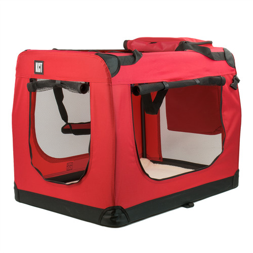 Fabric pet carrier crate - crate, extra