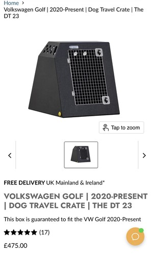 Box dog crate for - crate, vw