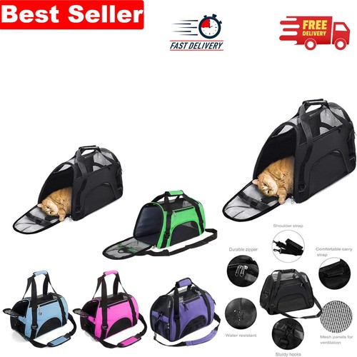 Fabric pet carrier bag - fabric,