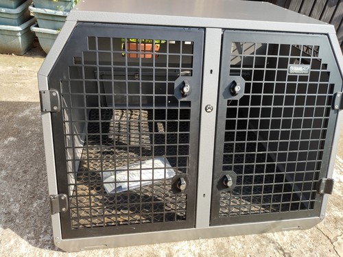 Trans double dog - crate, car