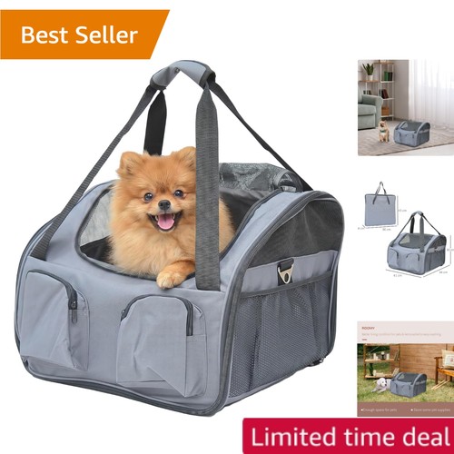 Soft sided pet carrier - sided,