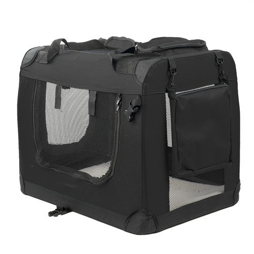 Kct large black fabric pet - kct,