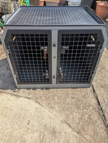Transk9 double dog transit box - double,
