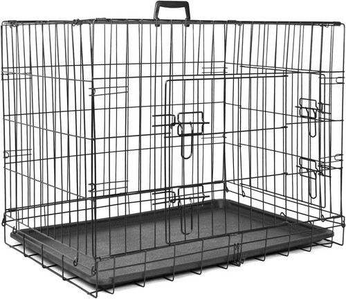 Pet dog crate cage - cage, folding